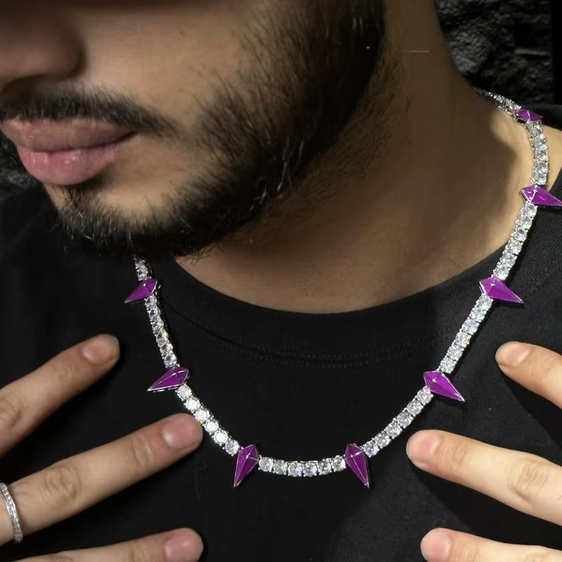 ICED OUT BLACK PANTHER PREMIUM S925 SILVER NECKLACE