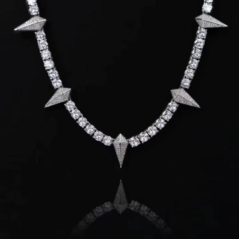 ICED OUT BLACK PANTHER PREMIUM S925 SILVER NECKLACE